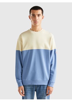 Benetton Sweter w kolorze niebiesko-kremowym ze sklepu Limango Polska w kategorii Swetry męskie - zdjęcie 177804298