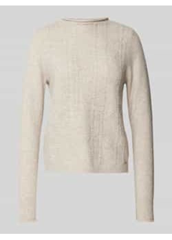 Sweter z dzianiny ze stójką ze sklepu Peek&Cloppenburg  w kategorii Swetry damskie - zdjęcie 177810337
