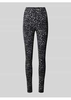 Legginsy o kroju super skinny fit z szerokim,elastycznym pasem ze sklepu Peek&Cloppenburg  w kategorii Spodnie damskie - zdjęcie 177810919