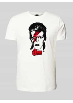 T-shirt o kroju regular fit z nadrukiem z motywem i okrągłym dekoltem ze sklepu Peek&Cloppenburg  w kategorii T-shirty męskie - zdjęcie 177813119