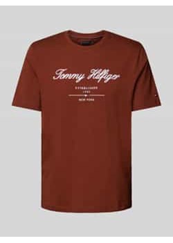 T-shirt z wyhaftowanym logo ze sklepu Peek&Cloppenburg  w kategorii T-shirty męskie - zdjęcie 177813577