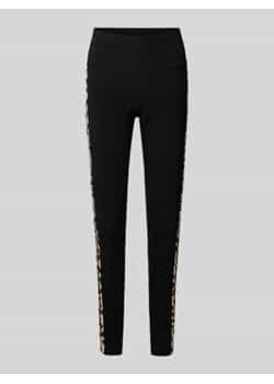 Legginsy o kroju super skinny fit z paskami w kontrastowym kolorze ze sklepu Peek&Cloppenburg  w kategorii Spodnie damskie - zdjęcie 177813737