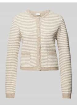 Kardigan z bocznymi kieszeniami model ‘ellery’ ze sklepu Peek&Cloppenburg  w kategorii Swetry damskie - zdjęcie 177813989