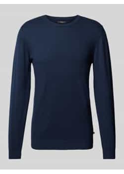 Sweter z detalem z logo model ‘Jones’ ze sklepu Peek&Cloppenburg  w kategorii Swetry męskie - zdjęcie 177815998