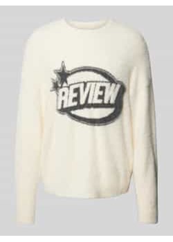 Sweter z dzianiny z imitacji futerka ze sklepu Peek&Cloppenburg  w kategorii Swetry męskie - zdjęcie 177816768