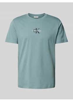 T-shirt z wyhaftowanym logo ze sklepu Peek&Cloppenburg  w kategorii T-shirty męskie - zdjęcie 177819017
