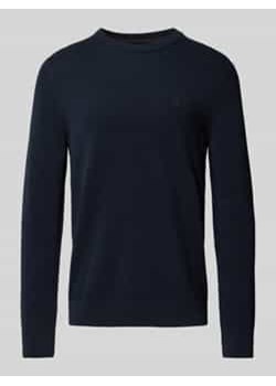 Sweter o kroju regular fit z czystej bawełny ze sklepu Peek&Cloppenburg  w kategorii Swetry męskie - zdjęcie 177819245