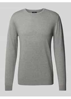 Sweter z detalem z logo model ‘Jones’ ze sklepu Peek&Cloppenburg  w kategorii Swetry męskie - zdjęcie 177819385