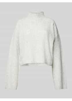 Sweter z dzianiny z golfem model ‘SMILLA’ ze sklepu Peek&Cloppenburg  w kategorii Swetry damskie - zdjęcie 177819626
