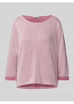Sweter z dzianiny o kroju regular fit z rękawem o dł. 3/4 ze sklepu Peek&Cloppenburg  w kategorii Swetry damskie - zdjęcie 177820547