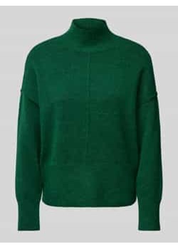 Sweter z dzianiny ze stójką model ‘BALIS’ ze sklepu Peek&Cloppenburg  w kategorii Swetry damskie - zdjęcie 177822358