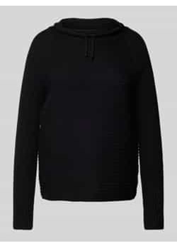 Sweter z dzianiny z tunelem ze sklepu Peek&Cloppenburg  w kategorii Swetry damskie - zdjęcie 177824579