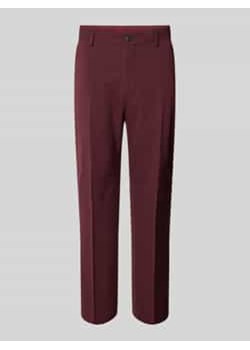Spodnie materiałowe o kroju slim fit w kant model ‘LIAM’ ze sklepu Peek&Cloppenburg  w kategorii Spodnie męskie - zdjęcie 177826717