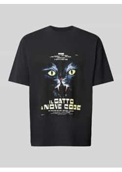 T-shirt z nadrukiem z motywem model ‘Dargex’ ze sklepu Peek&Cloppenburg  w kategorii T-shirty męskie - zdjęcie 177826738