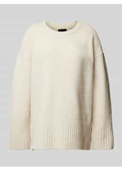 Sweter z długim rękawem i bocznymi rozcięciami model ‘NANCY’ ze sklepu Peek&Cloppenburg  w kategorii Swetry damskie - zdjęcie 177827275