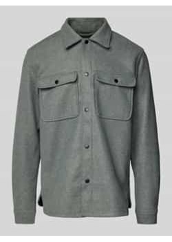 Koszula casualowa o kroju regular fit z kieszeniami na piersi model ‘ASH’ ze sklepu Peek&Cloppenburg  w kategorii Koszule męskie - zdjęcie 177827846