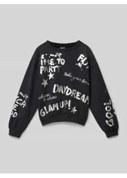 Bluza o kroju regular fit z bawełną i efektownym nadrukiem ze sklepu Peek&Cloppenburg  w kategorii Bluzy dziewczęce - zdjęcie 177827876