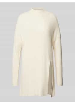 Sweter z dzianiny z bocznym rozcięciem model ‘KATIA’ ze sklepu Peek&Cloppenburg  w kategorii Swetry damskie - zdjęcie 177828817
