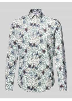 Koszula biznesowa o kroju regular fit z kołnierzykiem typu kent ze sklepu Peek&Cloppenburg  w kategorii Koszule męskie - zdjęcie 177828928
