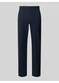 Spodnie materiałowe o kroju regular fit ze szwami działowymi ze sklepu Peek&Cloppenburg  w kategorii Spodnie męskie - zdjęcie 177829076
