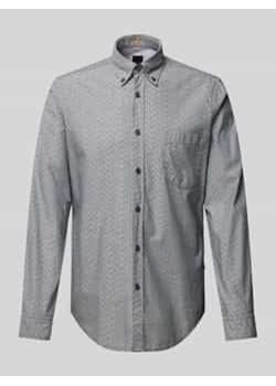Koszula casualowa o kroju regular fit z kołnierzykiem typu button down model ‘Rickert’ ze sklepu Peek&Cloppenburg  w kategorii Koszule męskie - zdjęcie 177829496