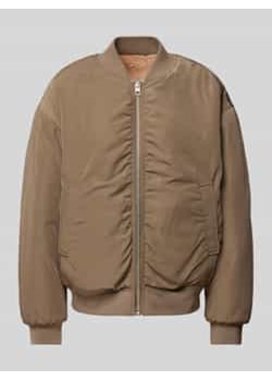 Bluzon o kroju regular fit ze stójką i wpuszczanymi kieszeniami ze sklepu Peek&Cloppenburg  w kategorii Kurtki damskie - zdjęcie 177831775