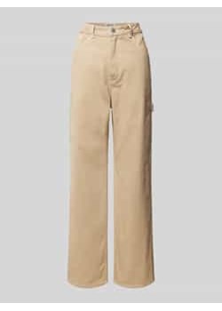 Spodnie o kroju baggy fit z pętlą na młotek ze sklepu Peek&Cloppenburg  w kategorii Spodnie damskie - zdjęcie 177832165