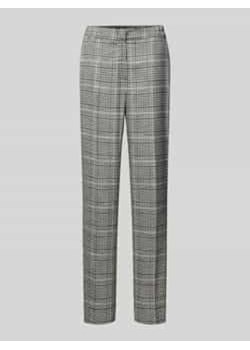 Spodnie w kratę glencheck i z kantem model ‘Check’ ze sklepu Peek&Cloppenburg  w kategorii Spodnie damskie - zdjęcie 177837827