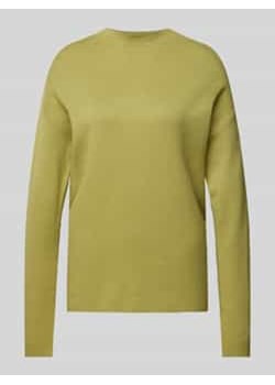 Sweter z dzianiny z okrągłym dekoltem ze sklepu Peek&Cloppenburg  w kategorii Swetry damskie - zdjęcie 177837999