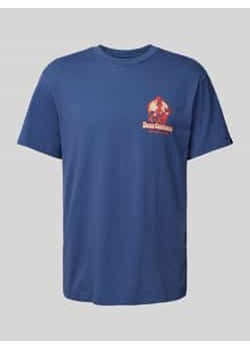 T-shirt z nadrukiem z logo model ‘Gaucho’ ze sklepu Peek&Cloppenburg  w kategorii T-shirty męskie - zdjęcie 177843859