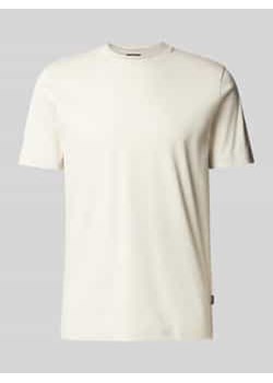T-shirt o kroju slim fit z czystej bawełny model ‘Tessler’ ze sklepu Peek&Cloppenburg  w kategorii T-shirty męskie - zdjęcie 177844506