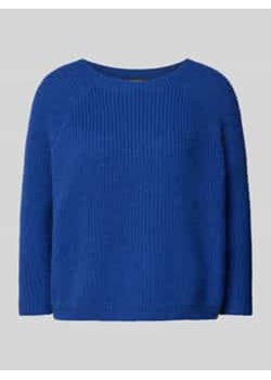 Sweter z dzianiny z okrągłym dekoltem model ‘XENO’ ze sklepu Peek&Cloppenburg  w kategorii Swetry damskie - zdjęcie 177845348