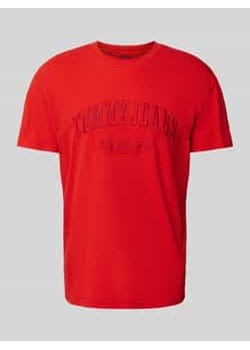 T-shirt z wyhaftowanym logo ze sklepu Peek&Cloppenburg  w kategorii T-shirty męskie - zdjęcie 177845618