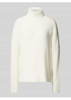 Sweter z dzianiny z golfem ze sklepu Peek&Cloppenburg  w kategorii Swetry damskie - zdjęcie 177845808