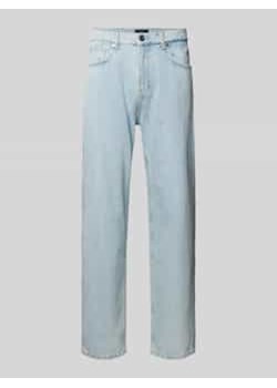 Jeansy o kroju baggy fit z detalem z logo ze sklepu Peek&Cloppenburg  w kategorii Jeansy męskie - zdjęcie 177846335