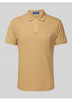 Koszulka polo o kroju custom fit z czystej bawełny ze sklepu Peek&Cloppenburg  w kategorii T-shirty męskie - zdjęcie 177846547