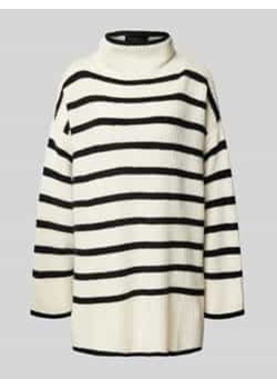 Sweter z dzianiny ze stójką model ‘BIANCA’ ze sklepu Peek&Cloppenburg  w kategorii Swetry damskie - zdjęcie 177849298