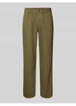 Spodnie o kroju slim fit z elastycznym paskiem model ‘CLAY’ ze sklepu Peek&Cloppenburg  w kategorii Spodnie męskie - zdjęcie 177850565