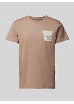 T-shirt z nadrukiem z logo ze sklepu Peek&Cloppenburg  w kategorii T-shirty męskie - zdjęcie 177851275