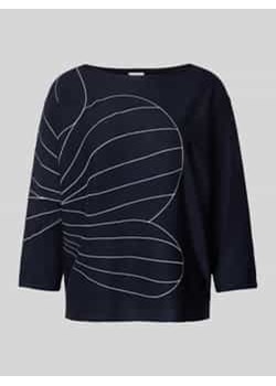Sweter z dzianiny o kroju comfort fit z rękawami nietoperzowymi ze sklepu Peek&Cloppenburg  w kategorii Swetry damskie - zdjęcie 177851698