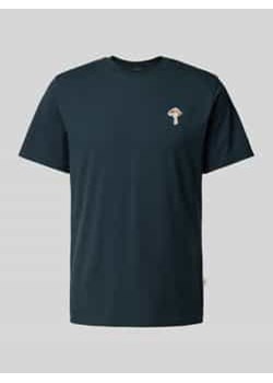 T-shirt z detalem z logo ze sklepu Peek&Cloppenburg  w kategorii T-shirty męskie - zdjęcie 177852498