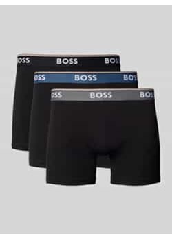 Bokserki z elastycznym paskiem z logo w zestawie 3 szt. - id: 1284868_skip3 - marki BOSS HUGO BOSS - 177853888 Bokserki z elastycznym paskiem z logo w zestawie 3 szt. ze sklepu Peek&Cloppenburg w kategorii Majtki męskie - zdjęcie 177853888
