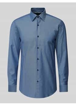 Koszula biznesowa o kroju slim fit z kołnierzykiem typu kent model ‘Hank’ ze sklepu Peek&Cloppenburg  w kategorii Koszule męskie - zdjęcie 177854657