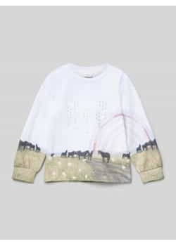Bluza o kroju regular fit z nadrukiem z motywem ze sklepu Peek&Cloppenburg  w kategorii Bluzy dziewczęce - zdjęcie 177858269