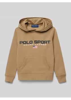 Bluza z kapturem o kroju regular fit z bawełną ze sklepu Peek&Cloppenburg  w kategorii Bluzy chłopięce - zdjęcie 177858287