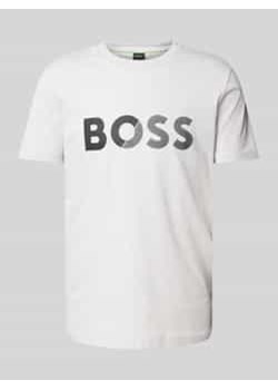 T-shirt z nadrukiem z logo ze sklepu Peek&Cloppenburg  w kategorii T-shirty męskie - zdjęcie 177858875