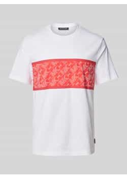 T-shirt z nadrukiem z logo model ‘EMPIRE STRIPE’ ze sklepu Peek&Cloppenburg  w kategorii T-shirty męskie - zdjęcie 177859459