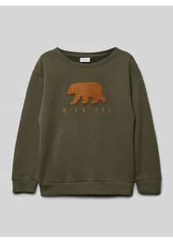 Bluza z naszywką z logo model ‘BEAR’ ze sklepu Peek&Cloppenburg  w kategorii Bluzy chłopięce - zdjęcie 177859798