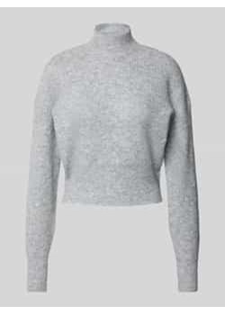 Sweter z dzianiny ze stójką model ‘NELLA’ ze sklepu Peek&Cloppenburg  w kategorii Swetry damskie - zdjęcie 177860329