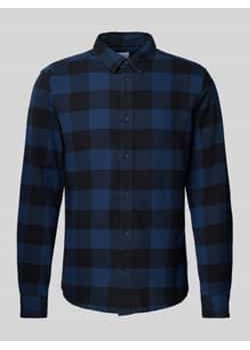 Koszula casualowa o kroju regular fit z kołnierzykiem typu kent model ‘GUDMUND’ ze sklepu Peek&Cloppenburg  w kategorii Koszule męskie - zdjęcie 177860929